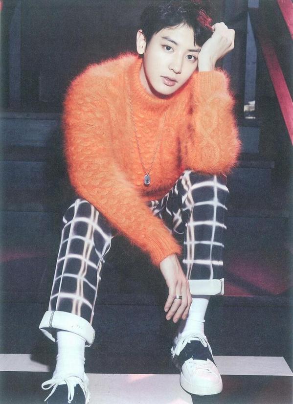 141018 Chanyeol for The Celebrity November issue [4] (scan by chan10)