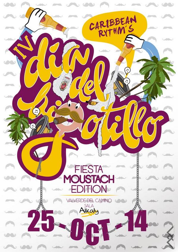 alfonso_mora90's tweet photo. Ya tenemos cartel y local para pasar un peazo día del bigotillo... Que no te lo cuenten. http://t.co/26PHFJJcTb