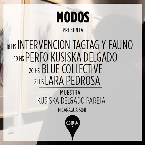 HOY <a href="/ProyectoGira/">Gira </a> en <a href="/MODOSweb/">MODOS</a>, nueva edición de <a href="/TrakDos/">TRAK DOS</a> Kusiska Delgado+TagTag &amp; Fauno+BlueCollective+<a href="/LaraPedrosa/">Lara Pedrosa</a>