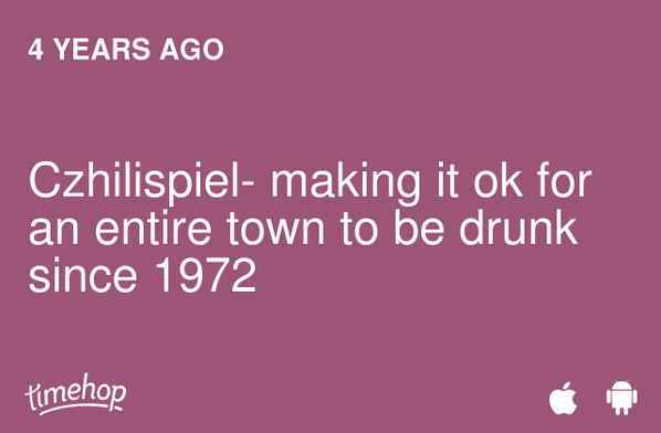 Czechintoit's tweet photo. Exactly 4 years ago today! (via @timehop) http://t.co/CsEtOqU6oq http://t.co/8jHs7305JD