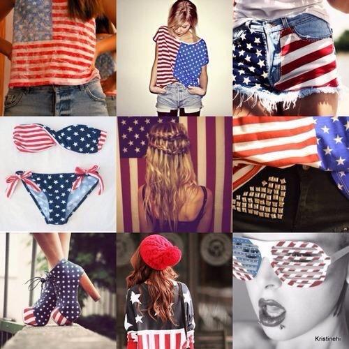 mchoplyfe's tweet photo. US flag used as a bikini is fine but when it's used as hijab it's "disrespectful" smh http://t.co/QPfXBdOfg9