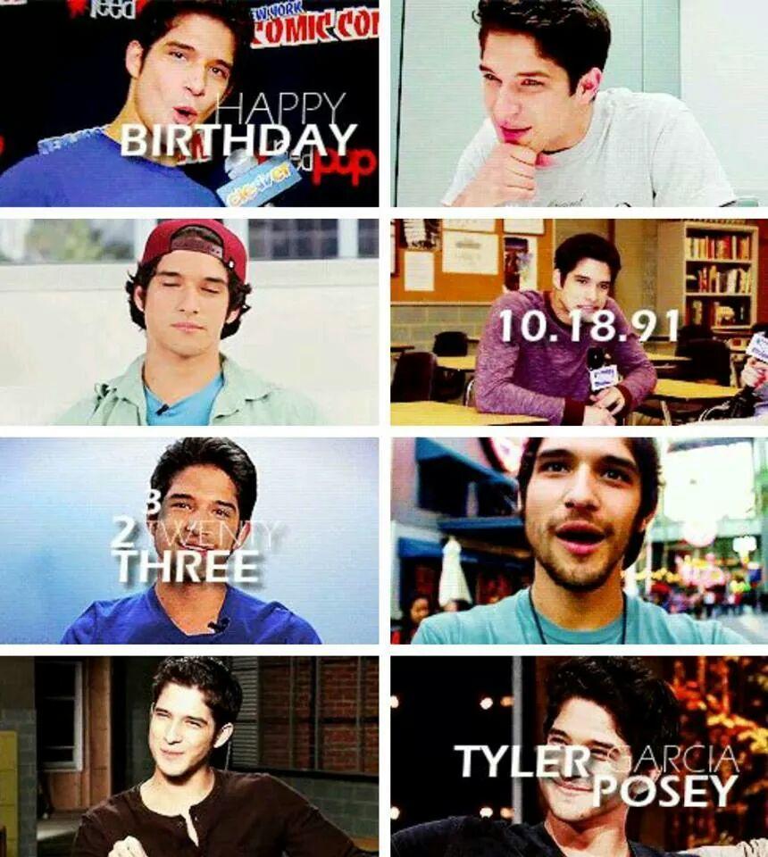 HAPPY 23RD BIRTHDAY TYLER POSEY!!! WE ALL LOVE YOU AND HOPE YOU HAVE A GREAT DAY!!! 