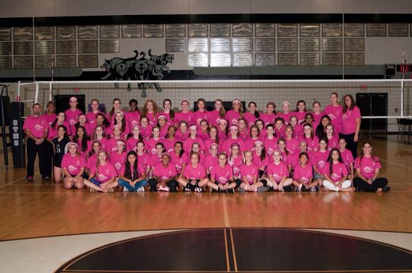 CTMSWolvesGirls's tweet photo. 7th and 8th Grade Volleyball supporting our Pink Out fundraiser! #ctmswolves #pinkout2014 http://t.co/cTf4fk0eX1