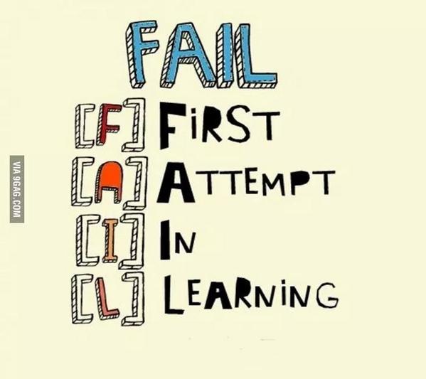 ferryxwijaya's tweet image. Note to self #learningthroughfailure