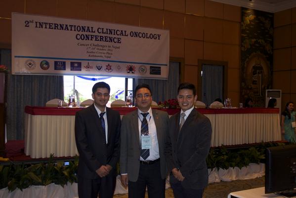 susantgurung1's tweet photo. 2nd International clinical oncology conference. #NepalSosas http://t.co/c7JamG2GJS