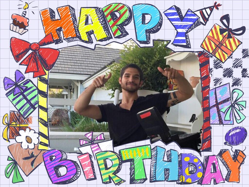 Happy Birthday Tyler POSEY!     