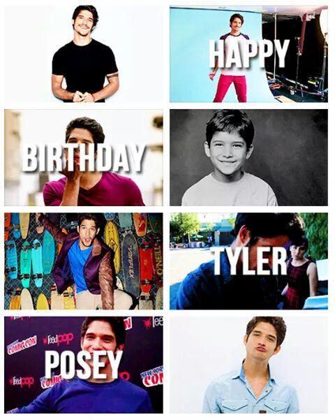 Happy Birthday Tyler Posey!
Love You...   