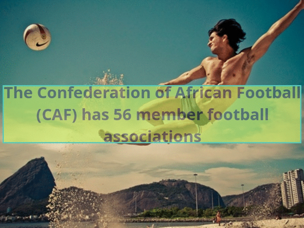 ColoredField's tweet image. The Confederation of African  Football (CAF) has 56  member football associations