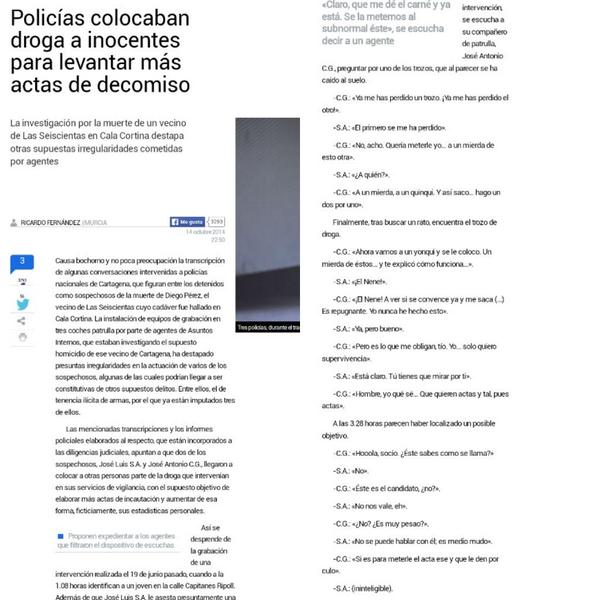 Cartapena's tweet image. "Acho, se te acaba de caer la mitad de la droga, que esa era para metérsela a otro"

(Policía Nacional de Cartagena)
