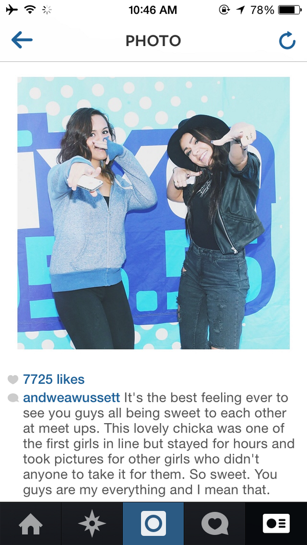 AndreaRussett tweet picture