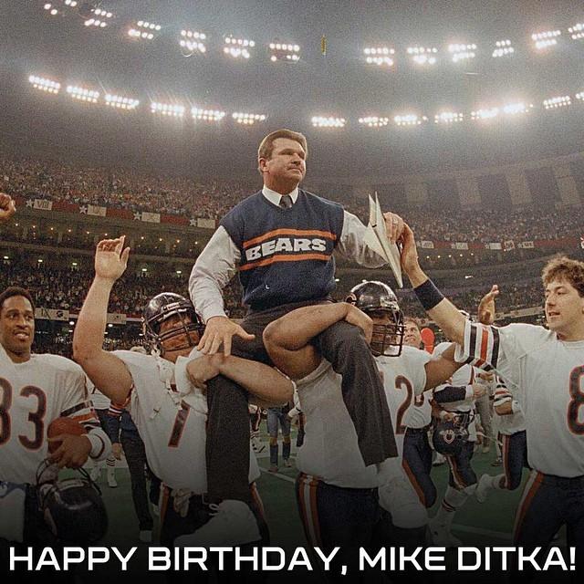 Happy Birthday, Mike Ditka! by nfl  