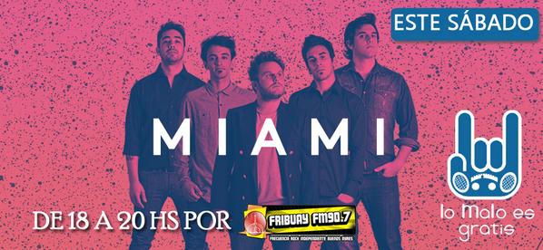 lomaloesgratis's tweet photo. @Miamicancion con nosotros, esta tarde! Enganchate a la @fmfribuay a partir de las 18 horas! http://t.co/pauLMSBSIo