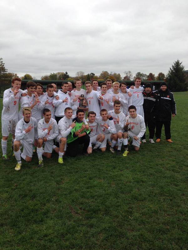 nvilleathletics's tweet photo. Congratulations Mustang Boys Soccer District Champions!!! http://t.co/ASktsMLShd