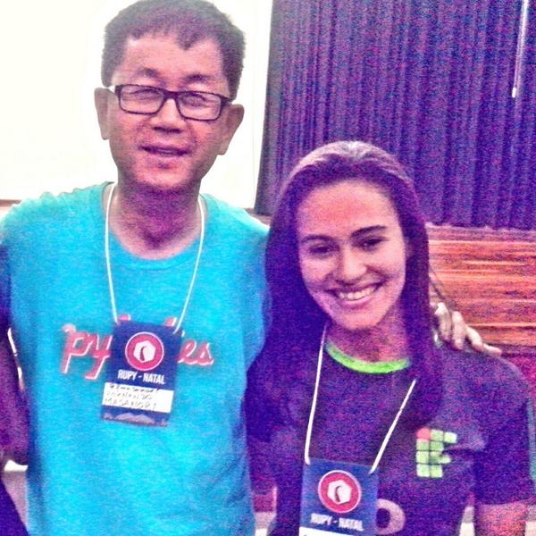 Talyanny's tweet image. #RupyNatal