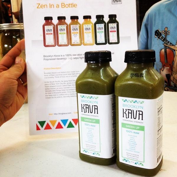 shwickshwick's tweet photo. #zen in a bottle #KAVA 
#Brooklyn #Kava, an herbal elixir made from Kava, a #Fijian root that can help fight stre... http://t.co/k6yPazsTRA