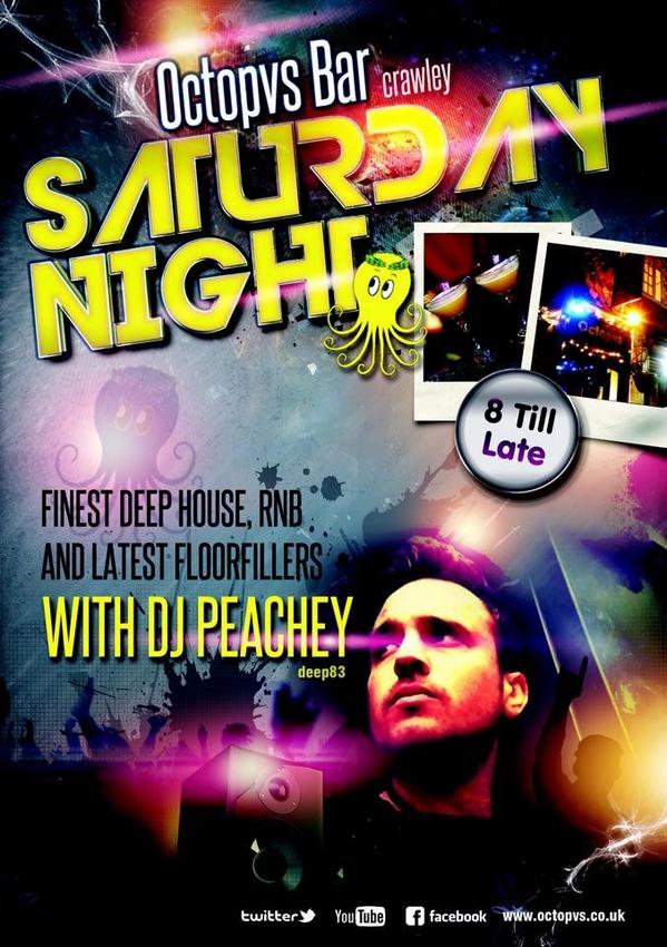 OctopvsCrawley's tweet image. Massive treat 2nite peachey doing what he does best Will be very busy free entry til 2 last entry 1! @Deep83official