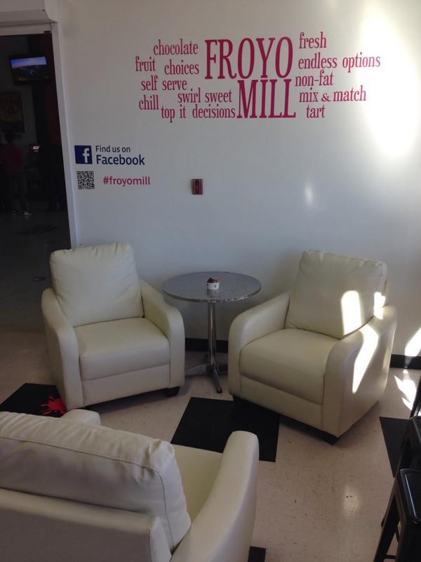 Come in &amp; get comfy #yql! Cinnamon Roll &amp; Lemon Chiffon are new on tap. (Oh YA...and brand new chairs!)