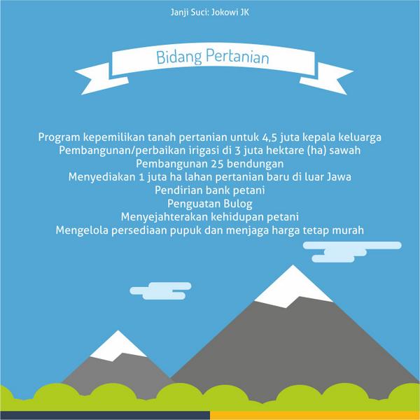 BEMUI_Official's tweet photo. Terus, untuk janji di bidang pertanian ini, apa ya yg kira-kira bisa di highlight? #YangKe7 http://t.co/Jo3sbYlRqz