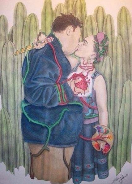 Rossy_1202's tweet photo. Nada dura para siempre, por eso quiero que seas mi nada #FridaKahlo 🎳🐴🐸 http://t.co/vjDaDU03wK