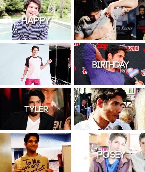 Happy birthday to the best actor in the world Tyler Posey!! Your 23 today have a great day   