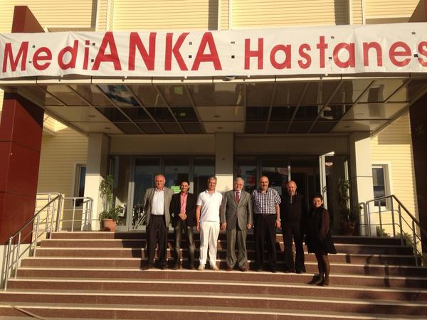 Çorlu ilçemizde yeni açilan Özel Medianka hastanesini ziyaret ediyorum.<a href="/DrHakanSunal/">Hakan Sunal</a>