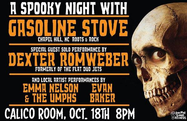NCCalicoRoom's tweet photo. SPOOKY ROCKNROLL TONIGHT AT THE CALICO ROOM http://t.co/EZGDWdIvKc