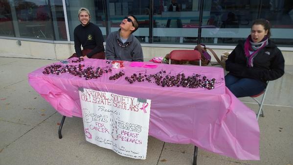 NSCSOSU's tweet photo. Don't forget to get your pink buckeye necklace at the RPAC from 10-1 #GoBucks #PinkOutOSU #NSCSosu http://t.co/Fq6r1Gz4pK