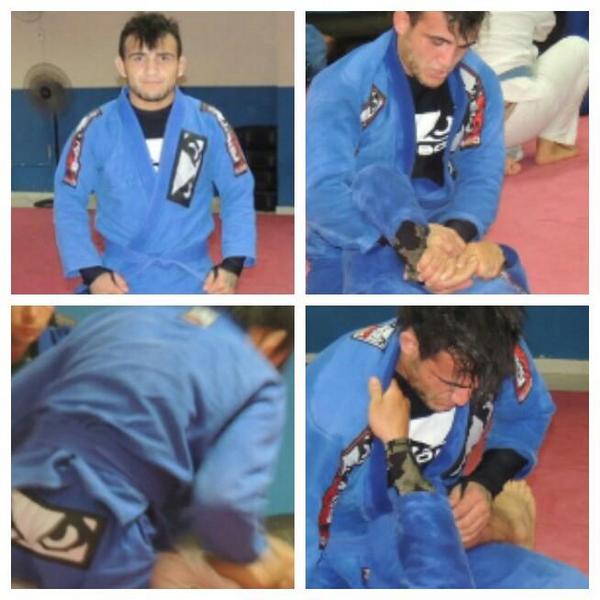 johnlineker's tweet photo. Afiando meu jiu jitsu #Ocimar Costa @badboybr @BadBoy #OCSJJ#Americamtopteam http://t.co/P60zXxn5oG