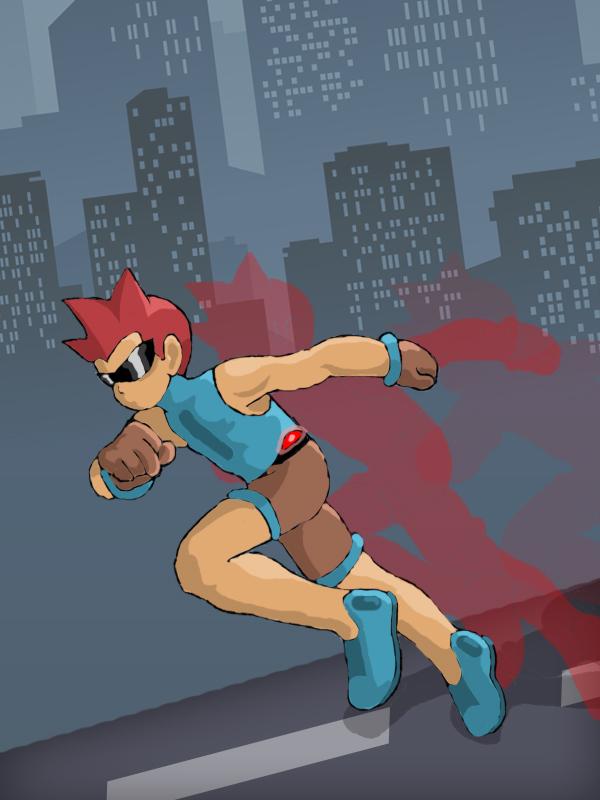 WesleyRosa's tweet photo. Just made an artwork for my first mobile game, #Cybergeist #screenshotsaturday #indiedev http://t.co/FUK2BmUkcZ