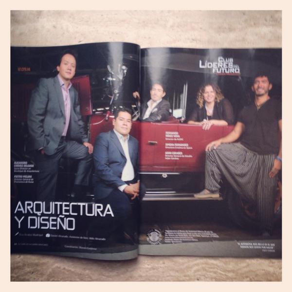 jimenafernandez's tweet photo. Gracias @ClubLideresF por la entrevista en la edición de octubre de @LideresMexicano #spacemex !! http://t.co/iCqtVbmicG