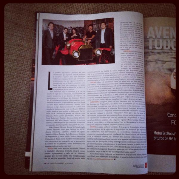 jimenafernandez's tweet photo. Gracias @ClubLideresF por la entrevista en la edición de octubre de @LideresMexicano #spacemex !! http://t.co/iCqtVbmicG