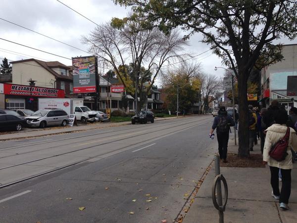 PeoplesQueenSt's tweet photo. Queen contains multitudes #queenstwalk http://t.co/cu5SuE3gKl