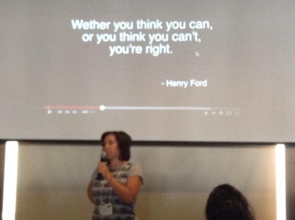#ECET2FR this quote speaks to me, always choose growth mindset! #CTQcollab