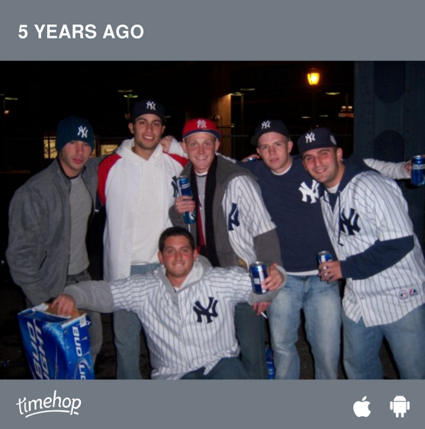 letitsnowAHO's tweet photo. How time flies
#Yankees #Adayinthelife http://t.co/Bp1n1LxQd1 http://t.co/D2qli5UELW