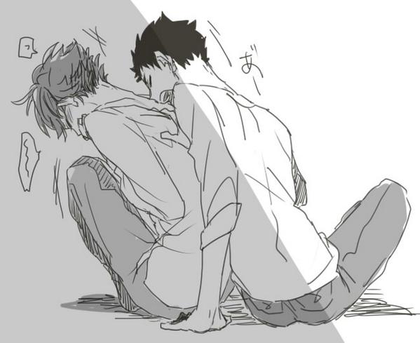 ハイキュー 背中が弱い及川さんとか 岩及 みふぉい の漫画