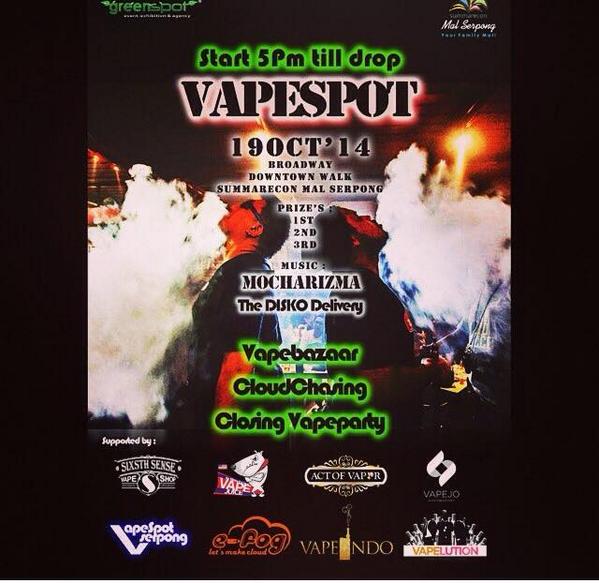 mocharizma bakal ngejuriin cloud compettion dan bakal perform edm trap controlism di summarecon mall serpong (free)