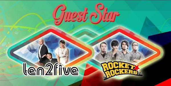 TheCoperArsic3's tweet photo. Langsung aja, ini dia Guest Star kita di TheCoperArsic3 @ten2fiveband & @rocket_rockers yuhuu! #TCA3 http://t.co/G0l6bj8Omb