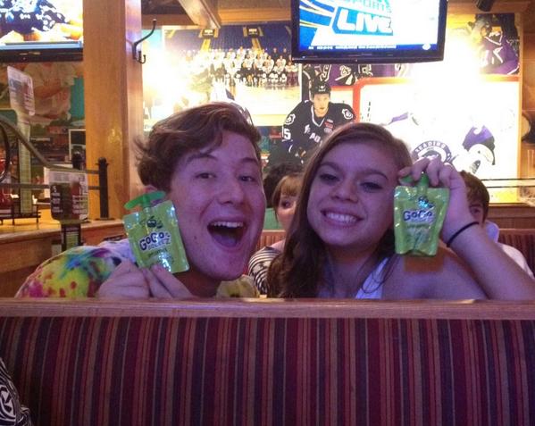 cowboylikenick's tweet photo. Stokes and Norma got them go go squeeZ http://t.co/EmshvsPCOY