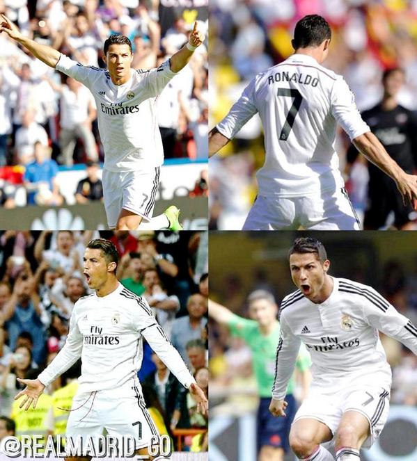 RealMadrid_GO's tweet photo. Cristiano Ronaldo es el PRIMER jugador en marcar 15 goles en las primeras 8 jornadas y con un partido menos. ¡ANIMAL! http://t.co/wSMq0fEfZu