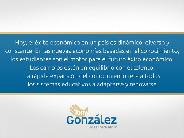 IngTonyGonzalez's tweet photo. Los estudiantes son el futuro del éxito económico. http://t.co/guU2PXcr0u