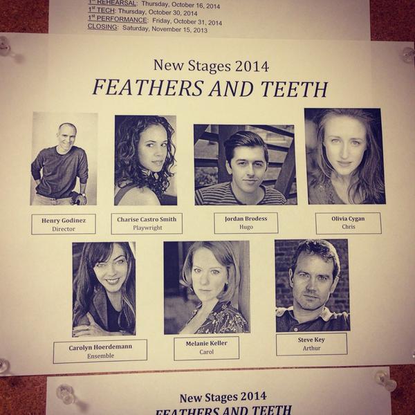 GoodmanTheatre's tweet photo. #NewStages14 is in rehearsal! See a brand #newplay for FREE! http://t.co/ZffBmtmTNI http://t.co/PhQ70nkJCe