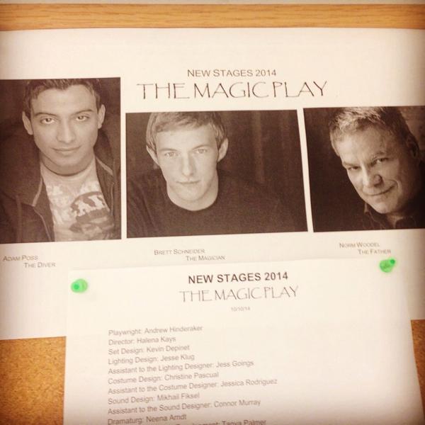GoodmanTheatre's tweet photo. #NewStages14 is in rehearsal! See a brand #newplay for FREE! http://t.co/ZffBmtmTNI http://t.co/PhQ70nkJCe