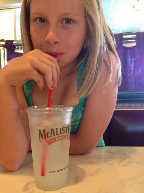 taylordingler's tweet photo. Ry: "McAlister's makes me sad"
Me: "Why?"
Ry: "We always used to come here with Ann"
We miss you @ann_patterson_ http://t.co/teaLhsyU7m