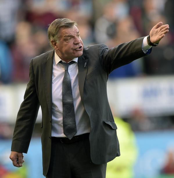 WestHam's tweet photo. HAPPY BIRTHDAY! Big Sam turns 60 today! Here he is in action at Burnley! Happy birthday from everyone at #WHUFC! http://t.co/5Enyh0TnzV