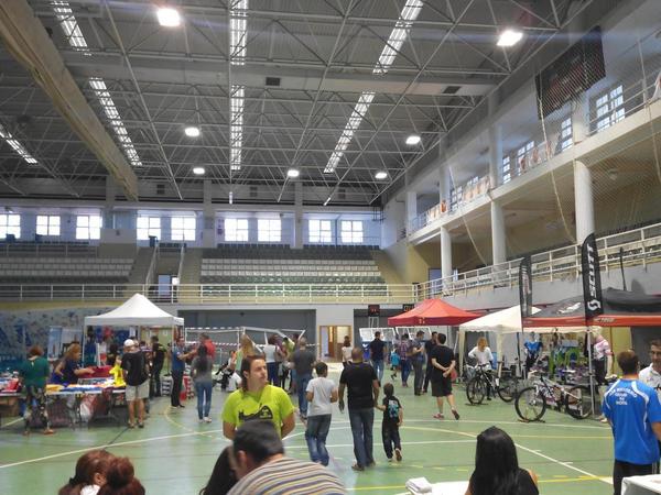 Empieza el espectáculo, Feria del corredor Media Marathon  Motril <a href="/AreaDepMotril/">Area Deportes Motril</a> <a href="/Atlmotril/">C Atletismo C Motril</a> @DporteAndalucia <a href="/dipgra/">Diputación de Granada</a>