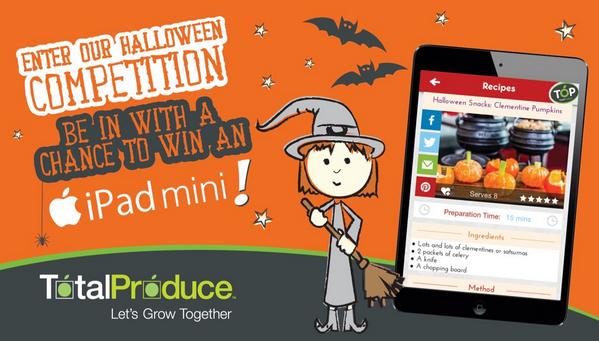 Happy Saturday.  Your weekend reminder that we're giving away a mini iPad this Halloween.  Follow us &amp; RT to enter!