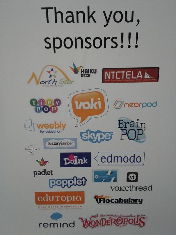 AmyRass's tweet photo. Thank you! We appreciate your support for teachers and our learners! #edcampwritenow http://t.co/bc78NKRi9X