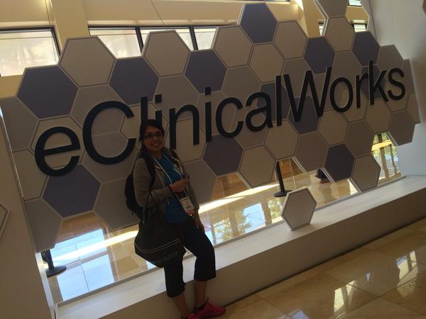 ErickaH0812's tweet photo. #eClinicalWorks #NUC2014 http://t.co/jzAPEohhv2