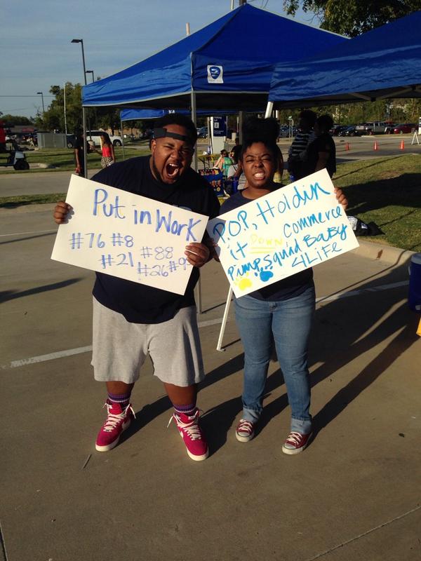 <a href="/RHA_TAMUC/">TAMUC RHA</a> RHA holding down tailgate with their pride! <a href="/CoachCarthel/">Colby Carthel</a> #WeAreLions