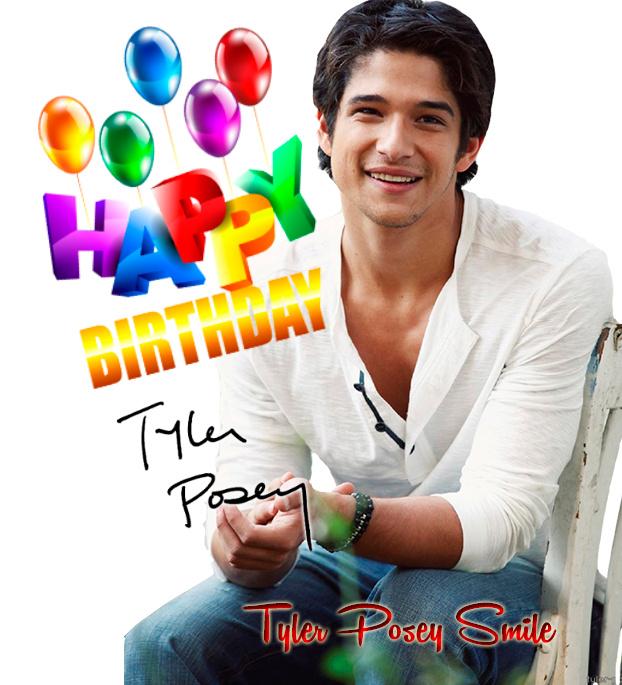 Happy birthday Tyler Posey I love you so much 